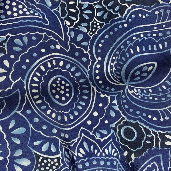 Maggy London by Kenneth Nolan : printed silk wrap dress - Picture 6 of 10